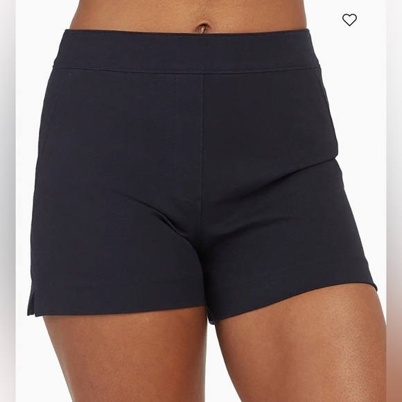 SPANX Shorts Women’s Small Polished Short Navy Blue - Picture 1 of 9